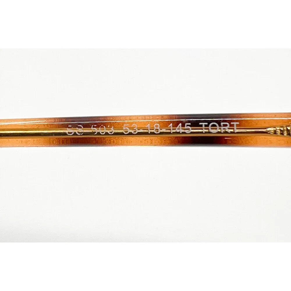 Success Eyeglass Frames Mens Tortoise Square SS-503 53-18-145